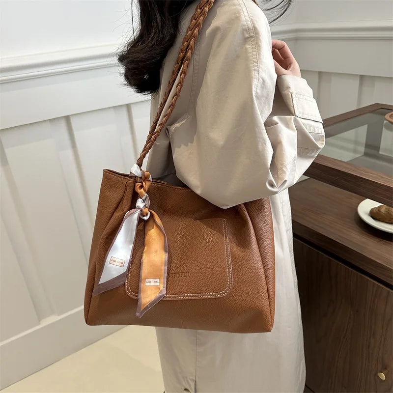 Silk Scarf Tote Bag