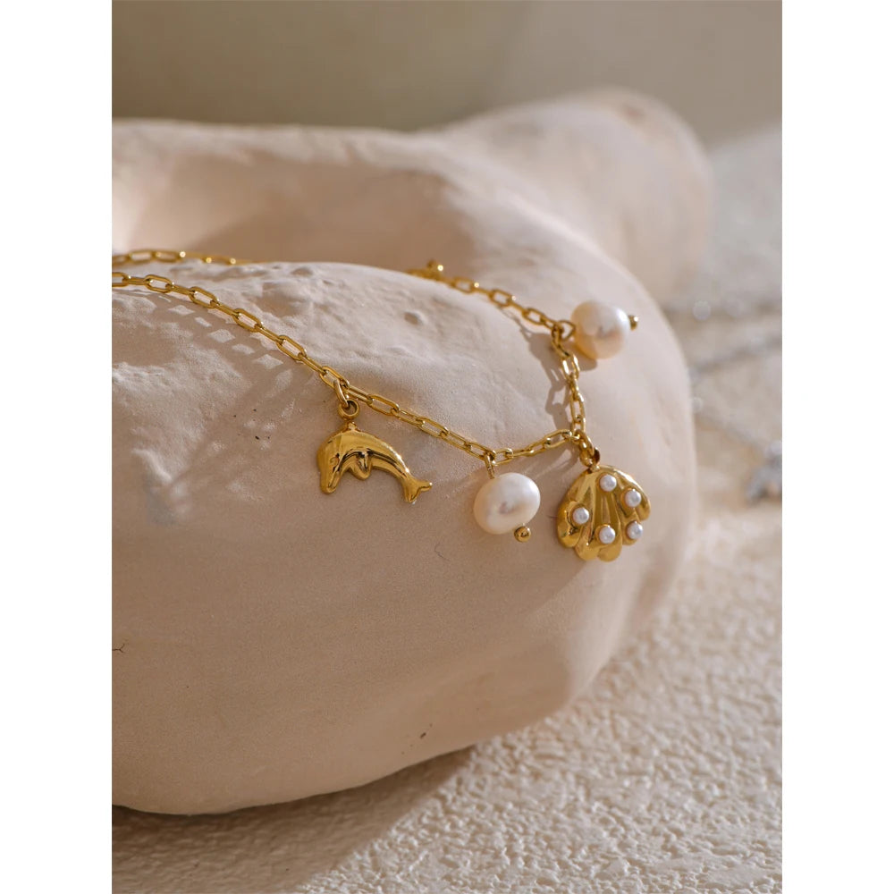 Dolphin Anklet