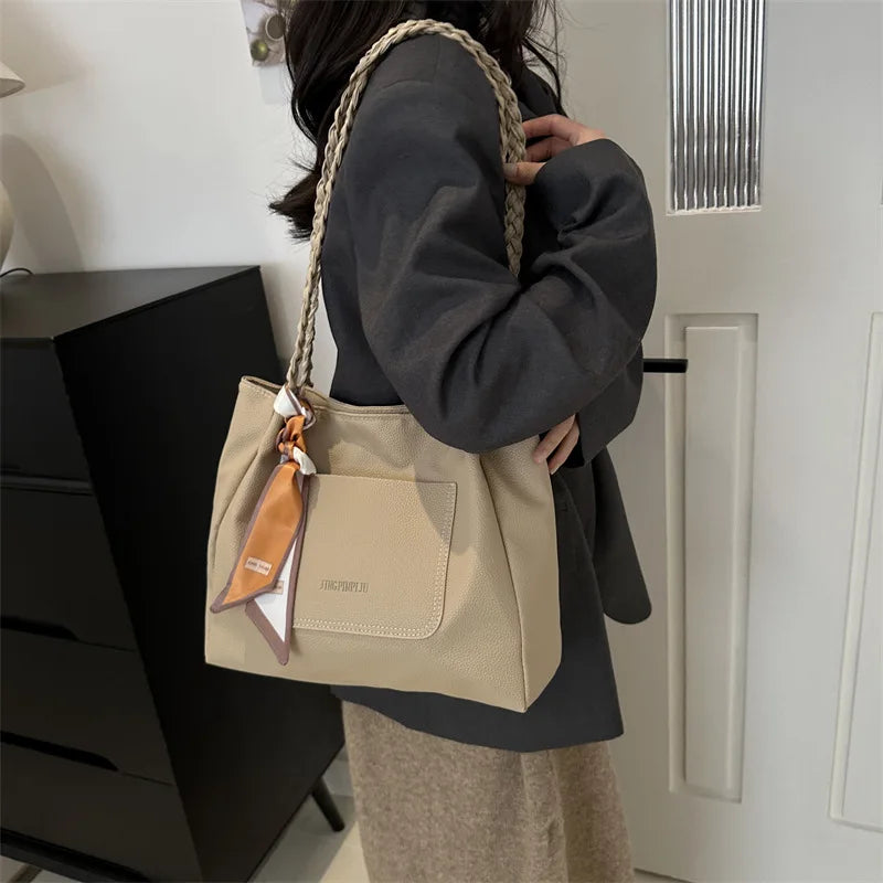 Silk Scarf Tote Bag