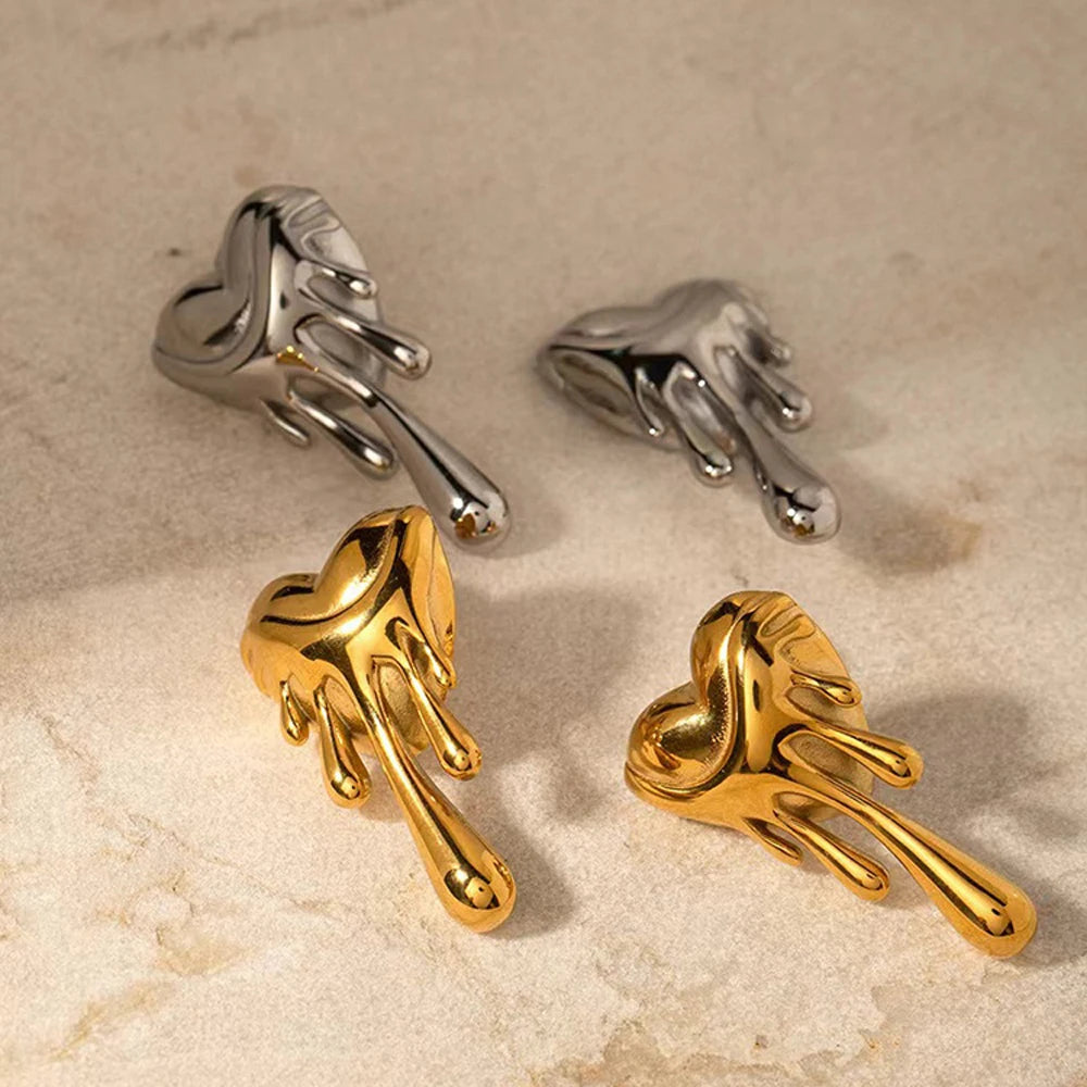 Melting Heart Earrings