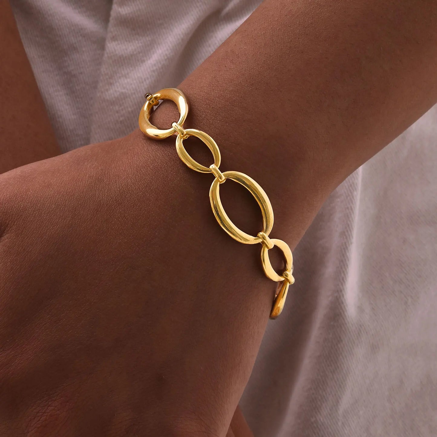 Oval Chain Bracelet