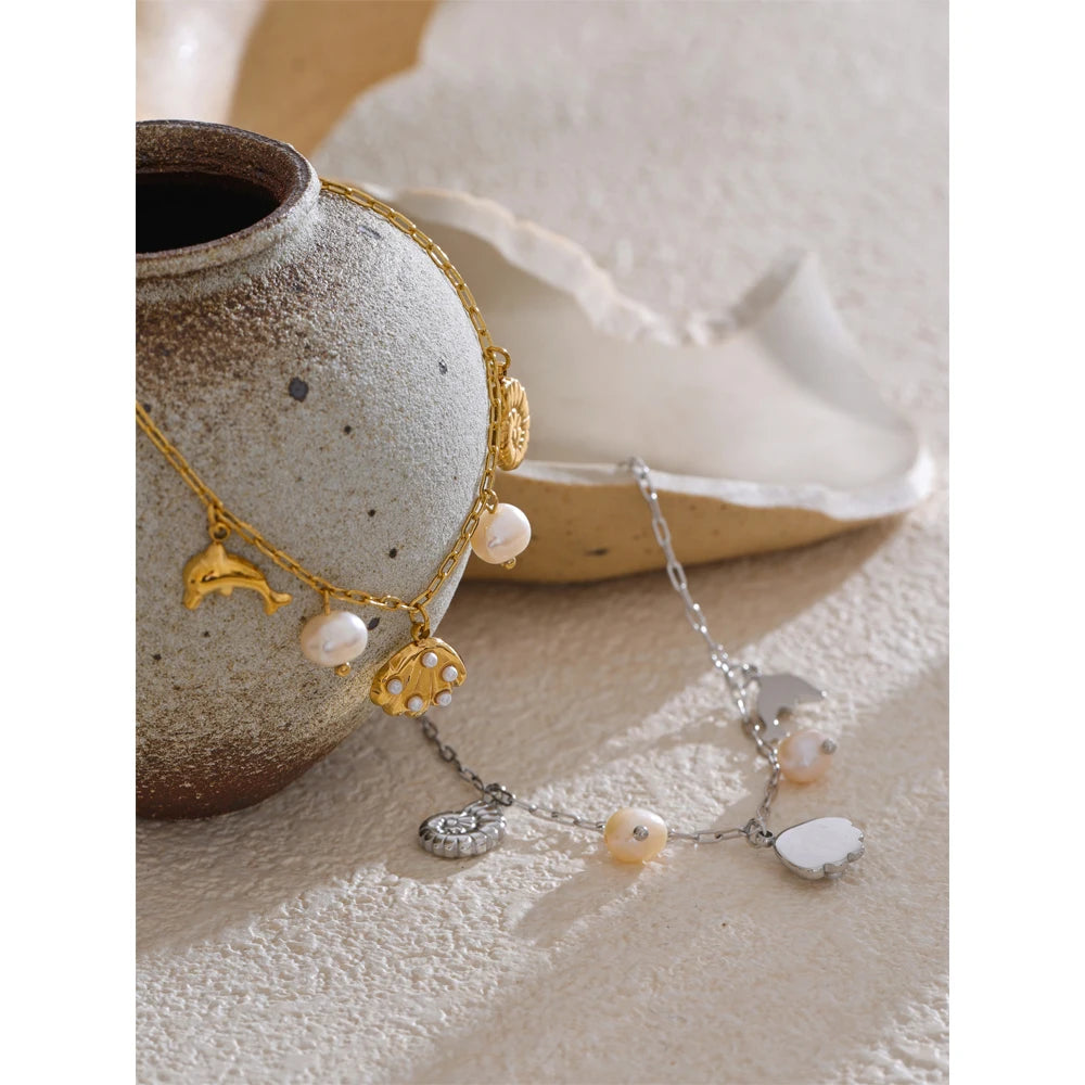 Dolphin Anklet