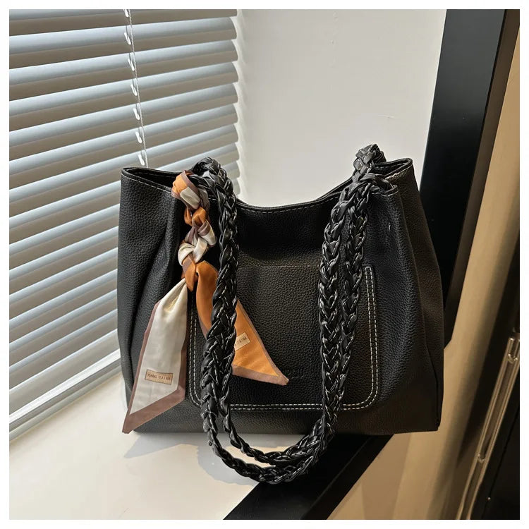Silk Scarf Tote Bag