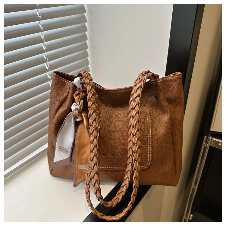 Silk Scarf Tote Bag
