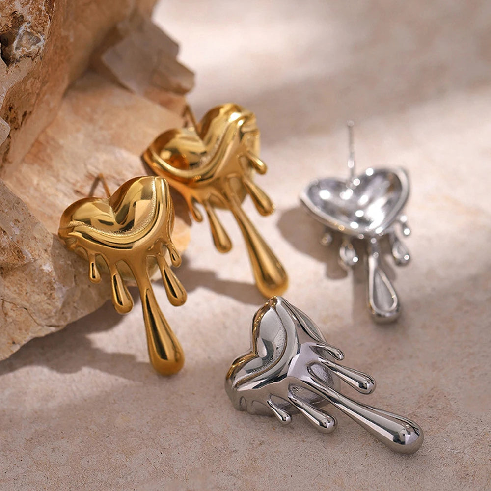 Melting Heart Earrings