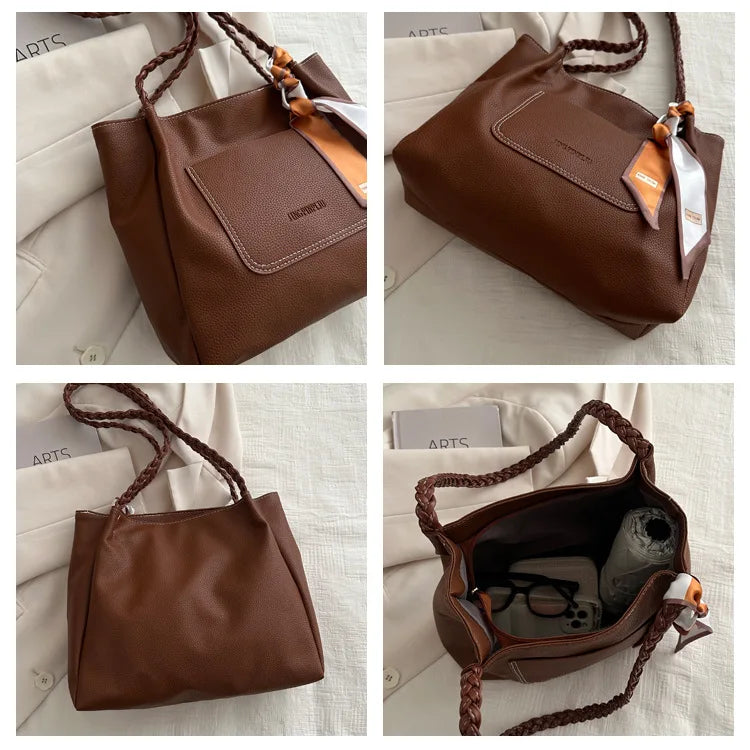 Silk Scarf Tote Bag