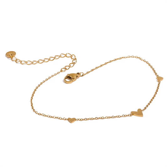 Heart Anklet