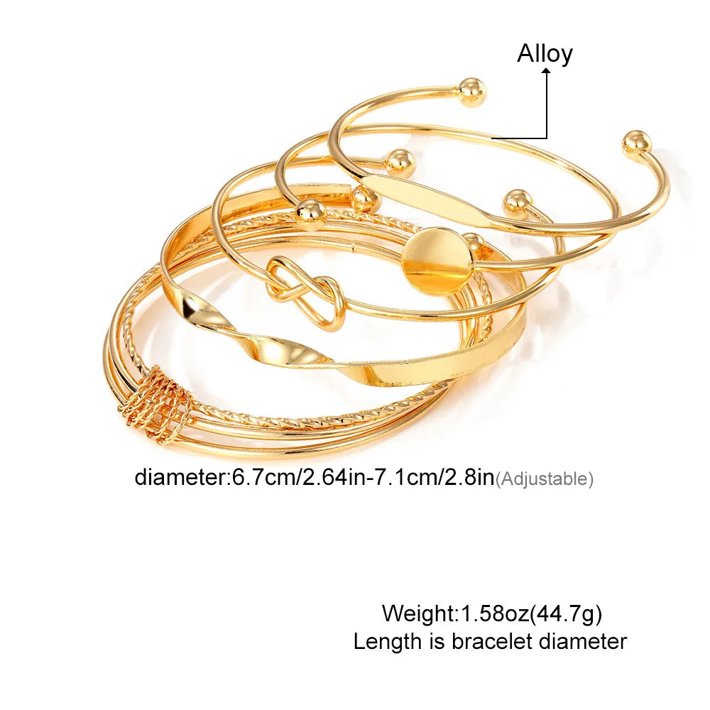 Twisted Bracelet Set