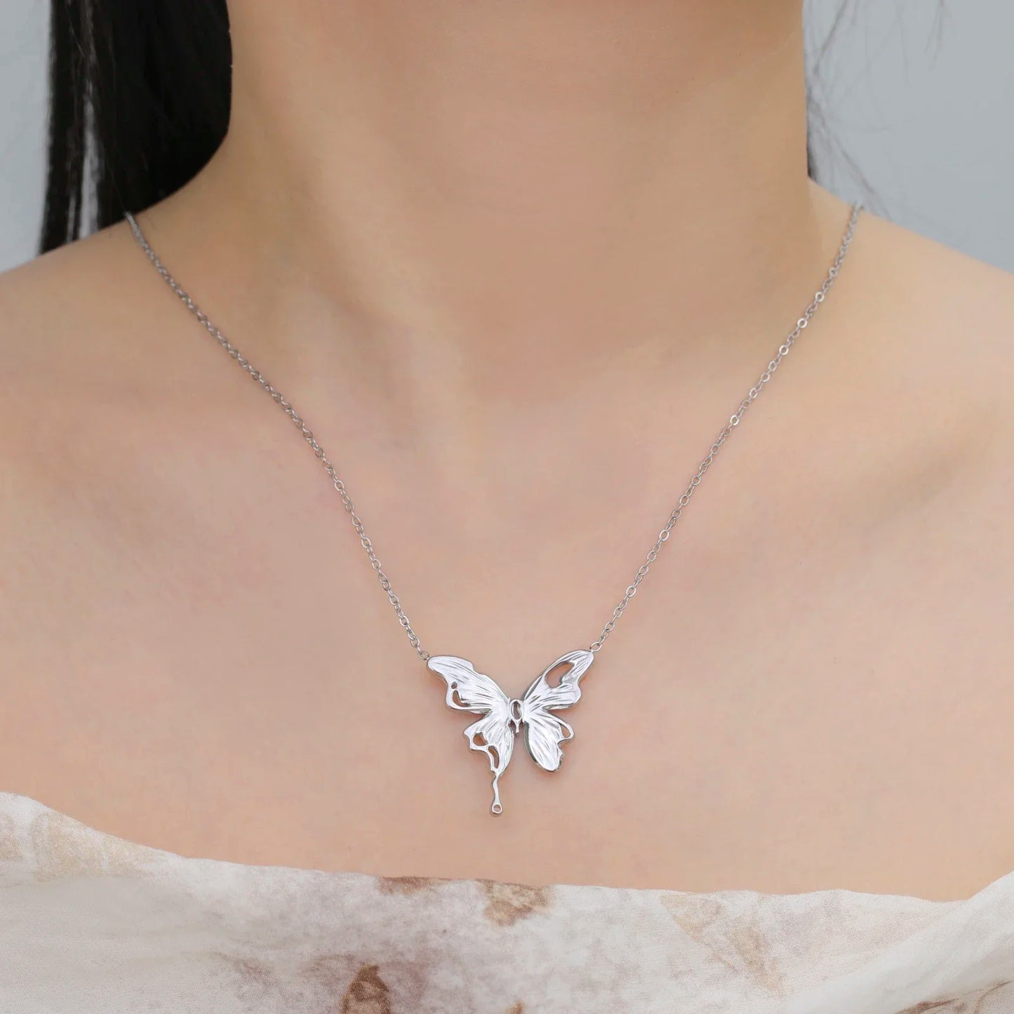 Skyrim Butterfly Necklace