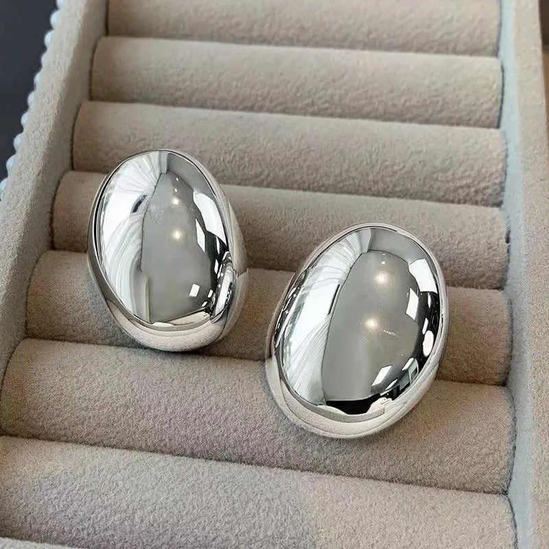 Big Oval Earring