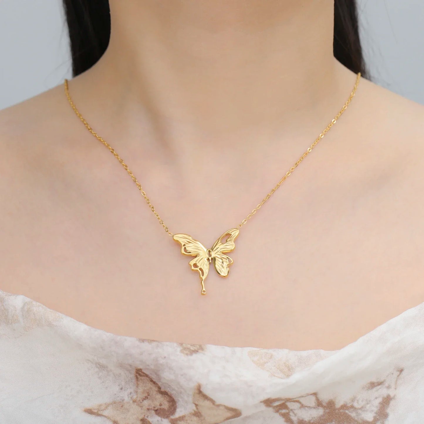 Skyrim Butterfly Necklace