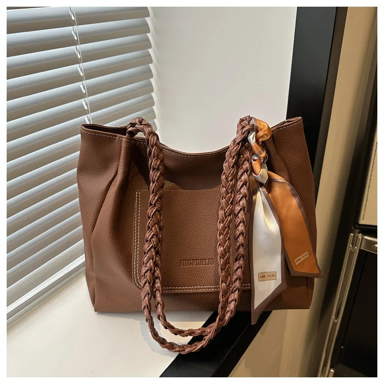 Silk Scarf Tote Bag